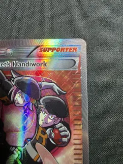 Team Rocket's Handiwork 124/124 Fates Collide Full Art Ultra Rare Holo Pokemon - Image 4