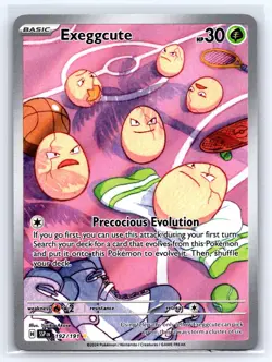 Exeggcute 192/191 Illustration Rare Surging Sparks Pokemon Holo Near Mint - Image 1