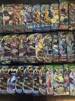Pokemon TCG Pack Lot. XY To Sword And Shield 42Packs!!! Factory Sealed - Image 3