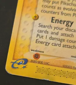 Pokemon TCG 20/100 Pichu Sandstorm Regular E-Reader - Image 4