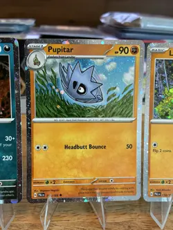 Pokemon Larvitar 110/193 Pupitar 111/193 Tyranitar 135/193 Cosmo Holo NM - Image 3