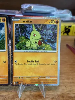 Pokemon Larvitar 110/193 Pupitar 111/193 Tyranitar 135/193 Cosmo Holo NM - Image 4