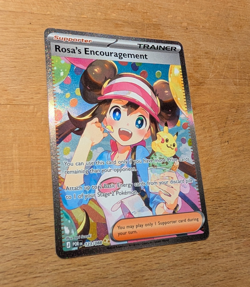 The Pokemon Company Pokemon TCG Rosa's Encouragement SIR PO - Image 1