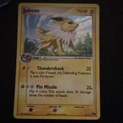 The Pokemon Company Pokemon TCG POP Series 3 Jolteon 003/017 Holo Rare 2006 - Image 1