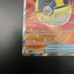 Pokemon TCG Ultra Ball 264/217 Full Art Ultra Rare Ascended Heroes - Image 4
