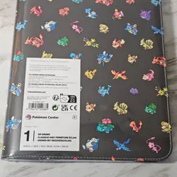 Pokemon Pixel Binder Pokemon Center Exclusive Zip TCG Binder BRAND NEW & SEALED - Image 3
