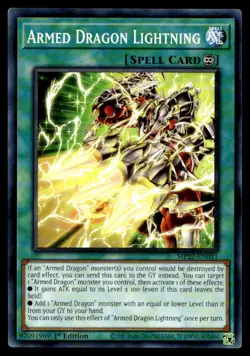 Armed Dragon Lightning 2022 Tin of the Pharaoh's Gods MP22-EN031 MP YuGiOh TCG | - Image 1