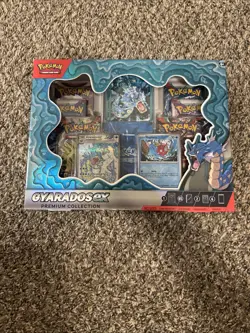 Pokemon Gyarados EX Premium Collection Box Sealed Gamestop Exclusive Rare! - Image 1