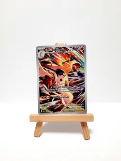 Pokemon Klarins Tornupto 190 Near Mint Gutes Centering IR Ewige Rivalen DE - Image 2