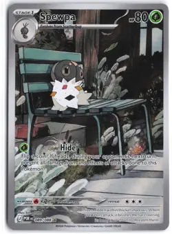 Spewpa 089/088 Holo Illustration Rare Perfect Order Pokemon NM - Image 1