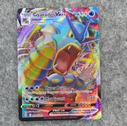 Pokemon TCG Gyarados VMAX 029/203 SWSH07 Evolving Skies Holo Ultra Rare - Image 1
