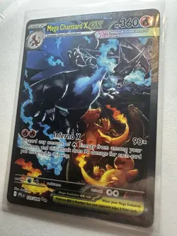 Mega Charizard X EX 125/094 Evolutions Full Art Holo EX Rare HP 360 90x - Image 3