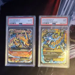 Pokemon 2014 Flashfire M Charizard EX #108 & #13 - Image 1