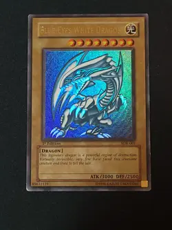 Blue-Eyes White Dragon 1st Edition LP #SDK-001 Starter Deck: Kaiba Yu-Gi-Oh! - Image 2