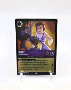 Disney Lorcana TCG Fabled Belle Common Cold Foil 39/204 - Image 1