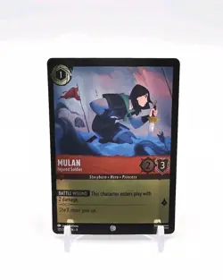 Disney Lorcana TCG Fabled Mulan Common Cold Foil 125/204 - Image 1