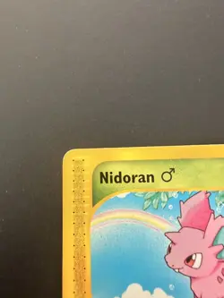 Nidoran M 096/147 Aquapolis Common Near Mint Vintage Pokemon Card e-Reader (NM) - Image 3