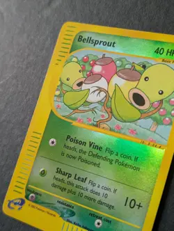 Pokemon Card: Bellsprout 68/147 REVERSE HOLO Aquapolis Vintage e-Reader - Image 2