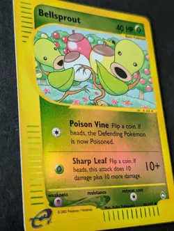 Pokemon Card: Bellsprout 68/147 REVERSE HOLO Aquapolis Vintage e-Reader - Image 3