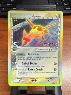 Pokemon Latias EX Delta Species 8/113 Reverse Holo Card Stamped NM+ - Image 1