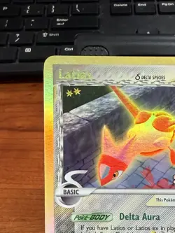 Pokemon Latias EX Delta Species 8/113 Reverse Holo Card Stamped NM+ - Image 2