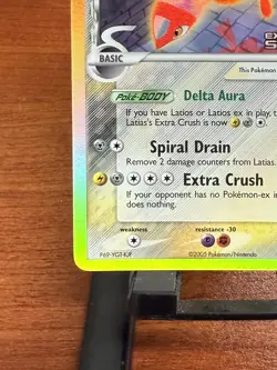 Pokemon Latias EX Delta Species 8/113 Reverse Holo Card Stamped NM+ - Image 5