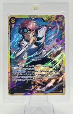 Koby OP11-119 SEC A Fist of Divine Speed One Piece CCG English NM Foil Card - Image 4