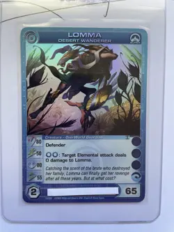 Lomma Desert Wanderer Chaotic Card Alliances Unraveled 1st Ed. NM MAX S / E - Image 3