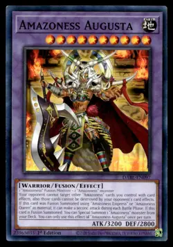 Amazoness Augusta Darkwing Blast DABL-EN097 MP YuGiOh TCG | Buy 10 Get 10 Free - Image 1