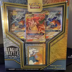 Pokemon TCG League Battle Deck Reshiram & Charizard-GX 60-Card English 6+ - Image 1