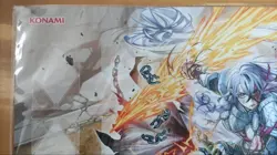 Yugioh Card Official Playmat Dogmatika Fleurdelis, the Thunderbolt Japanese F/S - Image 3
