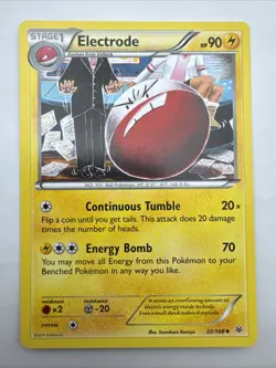 Electrode - 22/108 - Uncommon - XY Roaring Skies - Pokemon Card Tomokazu Komiya - Image 1
