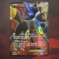 Pokemon TCG Umbreon EX Full Art XY Fates Collide Card 119/124 NM Condition - Image 1