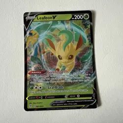 Leafeon V 007/203 2021 Pokemon SWSH Evolving Skies Full Art NM - Image 1