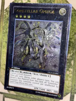 YuGiOh CONSTELLAR OMEGA Ultimate Rare LTGY-EN091 - Image 1