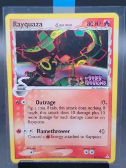 pokemon rayquaza holon phantoms stamped 26/110 - Image 3