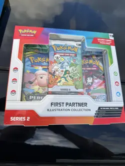 Pokemon TCG First Partner Illustration Collection Series 1 & 2 Sealed Boxes (2) - Image 3