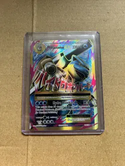 🌊M Blastoise🌊 EX 102/108 Evolutions Full Art Holo Ultra Rare 2016 - Image 3