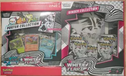 Pokemon White Flare Binder Collection & Unova Poster Delivery Not Sealed Product - Image 2