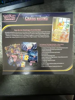 Chaos Rising POKEMON CENTER Exclusive Elite Trainer Box ETB New Factory Sealed - Image 2
