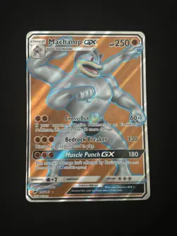 Machamp GX (Full Art) 135/147 Sm-Burning Shadows Holo Pokemon TCG - LP - Image 1