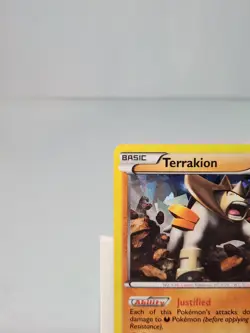 Terrakion BW71 Holo Promo Black And White Promo Pokemon Lightly Played - Image 2