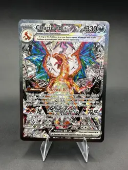 2023 Pokemon Charizard ex 223/197 SIR Obsidian Flames Special Illustration Rare - Image 1