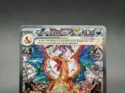 2023 Pokemon Charizard ex 223/197 SIR Obsidian Flames Special Illustration Rare - Image 2