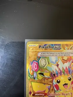 PIKACHU EX 247/191 HYPER RARE SURGING SPARKS POKEMON NM - Image 3