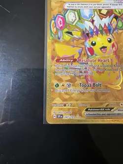 PIKACHU EX 247/191 HYPER RARE SURGING SPARKS POKEMON NM - Image 4