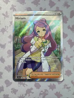 Miriam - 238/198 - Pokemon Scarlet & Violet Full Art Trainer NM - Image 1