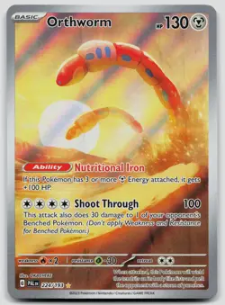 Orthworm 224/193 Paldea Evolved Pokemon NM - Image 1
