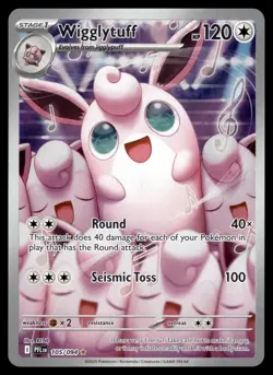 WIGGLYTUFF - 105/094 Illustration Rare Phantasmal Flames Pokemon NM - Image 1