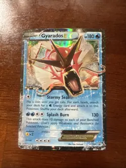 Pokemon TCG Gyarados EX XY106 Black Star Promo Holo Rare Near Mint NM - Image 1